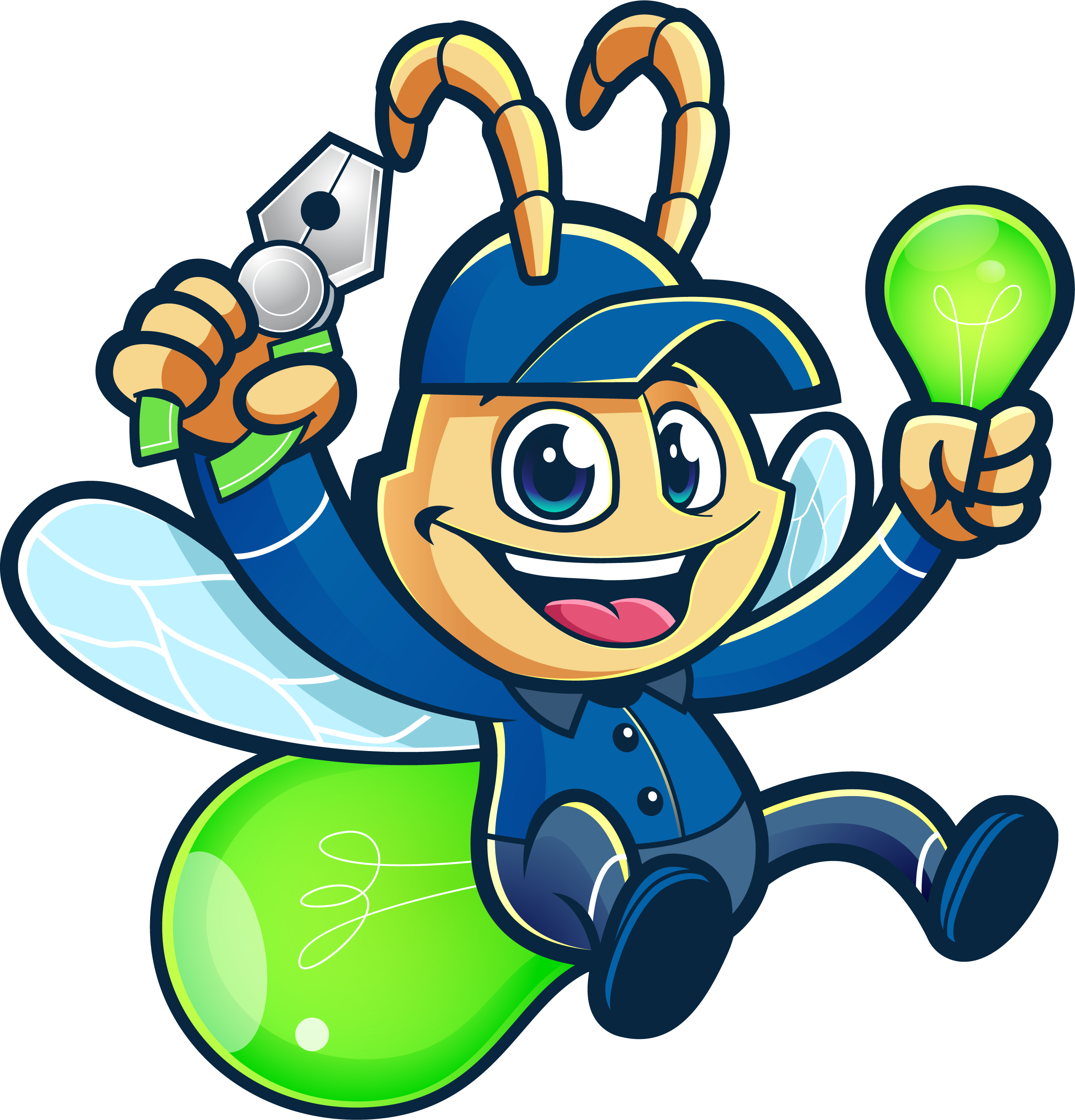 FireFly Electrical Mascot